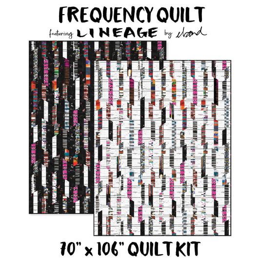 Frequency Quilt Kit – Featuring e bond’s Lineage Collection