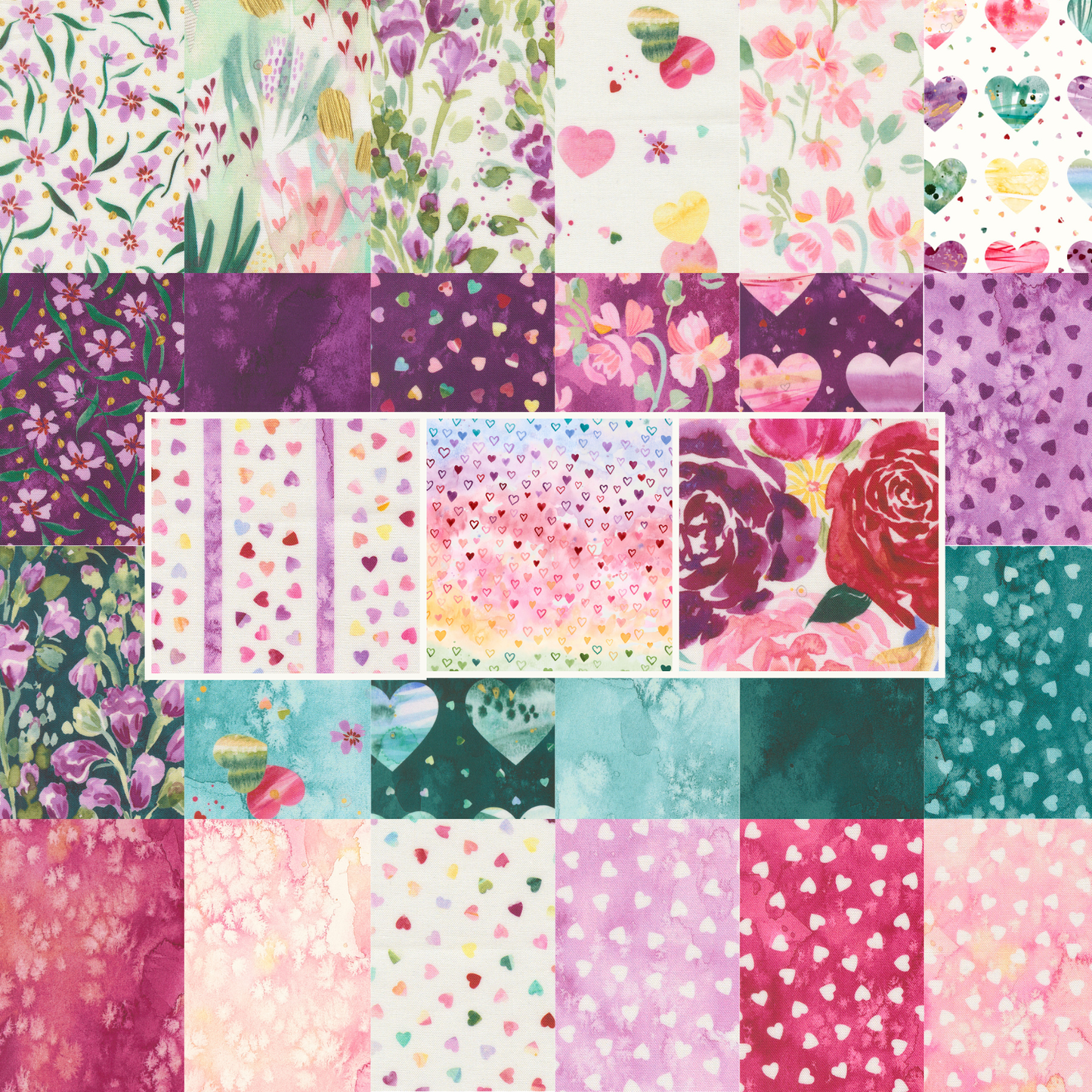 Fleur The Love - Bundles - by Create Joy Project with Moda Fabrics
