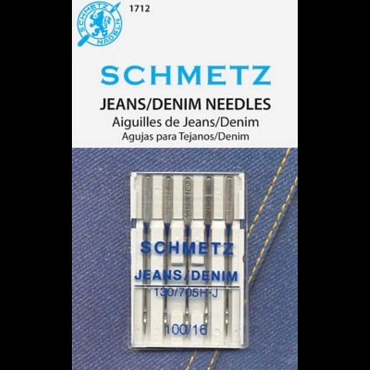 Schmetz Denim 5-pk sz16/100