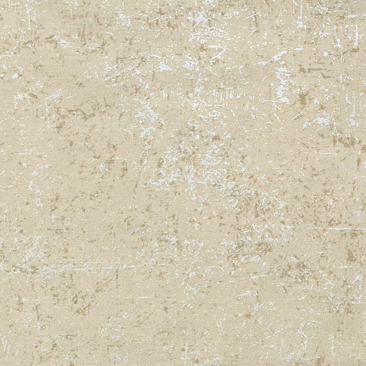 Glisten (in Natural) Cotton Fabric (Half Yard Cut) with a Pearlized Finish by Patrick Lose Studios