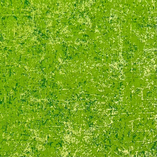 Glisten (in Lime Twist) Cotton Fabric (Half Yard Cut) with a Pearlized Finish by Patrick Lose Studios