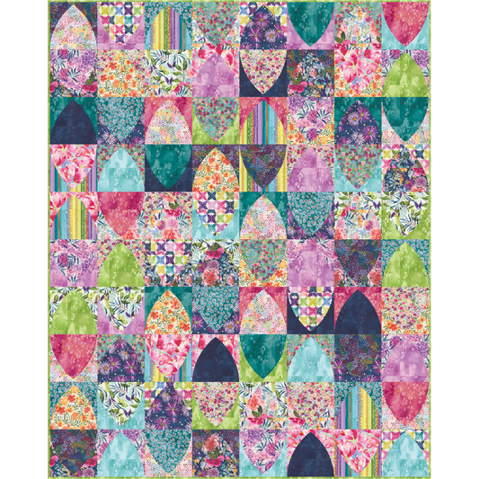 Gateway Quilt Kit - featuring Soulstice by Create Joy Project for Moda Fabrics