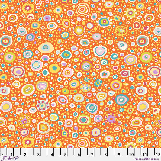 Ode to Roman Glass - Circus - by Kaffe Fassett with FreeSpirit Fabrics - Orange GP01.CIRCUS quilt fabric