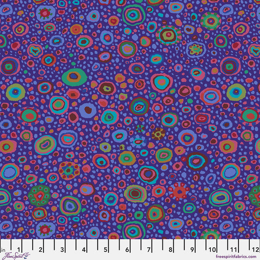 Ode to Roman Glass - Purpl - by Kaffe Fassett with FreeSpirit Fabrics - Purple GP01.PURPL quilt fabric
