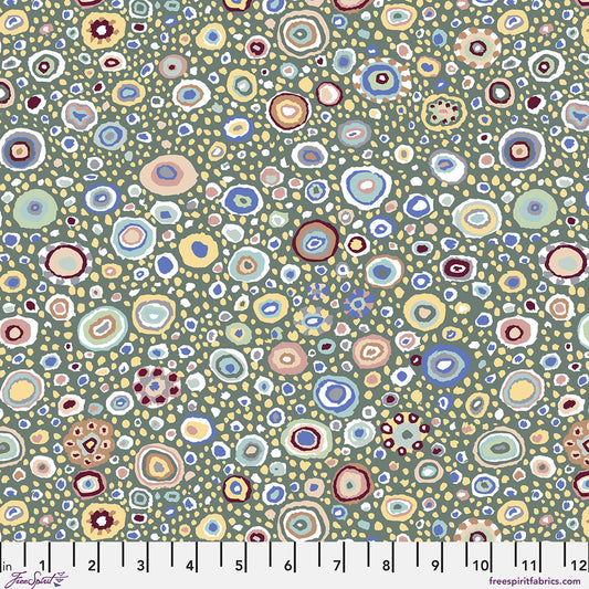Ode to Roman Glass - Stone - by Kaffe Fassett with FreeSpirit Fabrics - Gray GP01.STONE quilt fabric