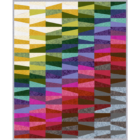 Cobblestone Quilt Kit – Featuring Heima by GE Designs with Andover Fabrics