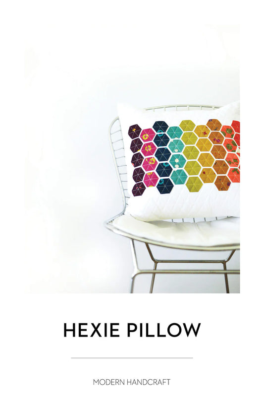 Hexie Pillow Printed Pattern by Modern Handcraft