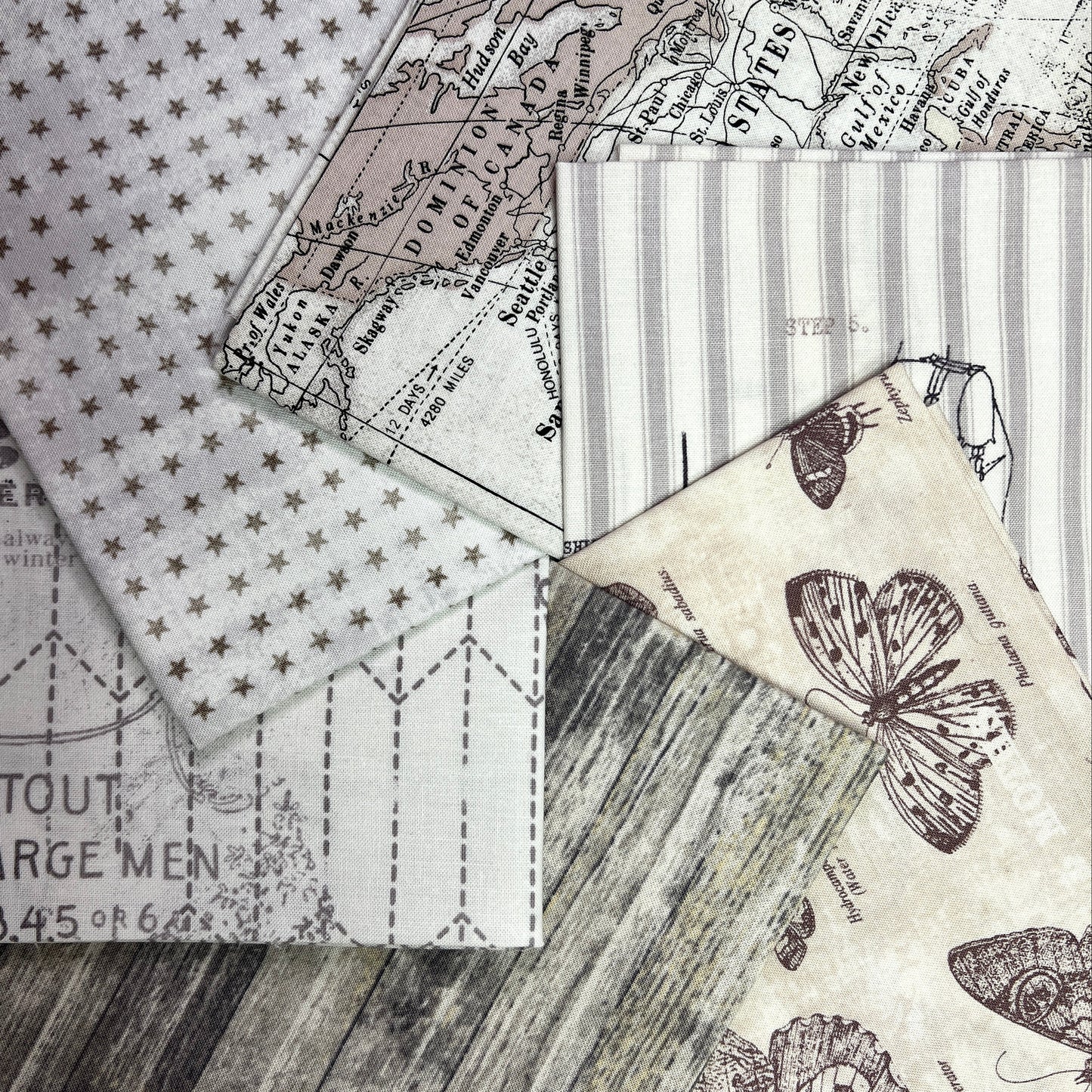 The Workroom - Tim Holtz Fabric Bundle