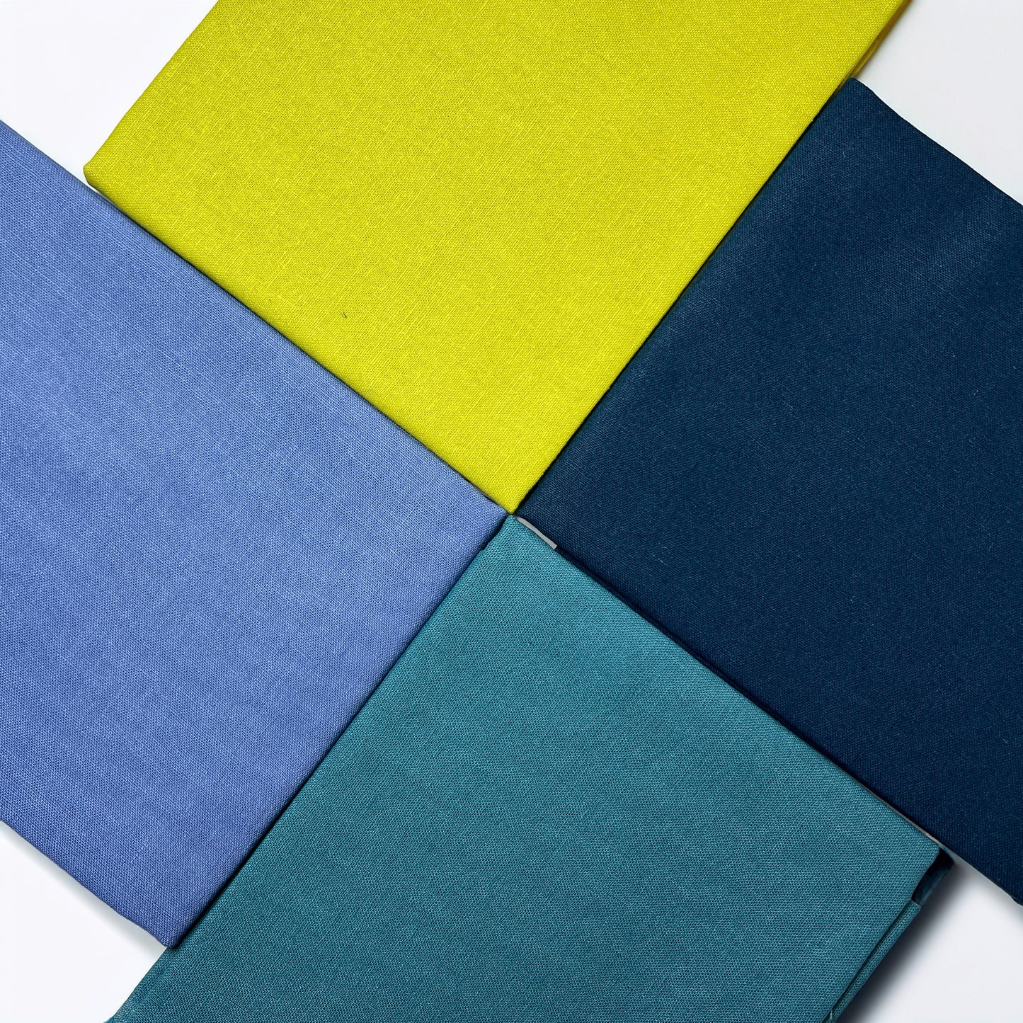 Electric Lagoon Essex Linen-Cotton Fabric Bundle