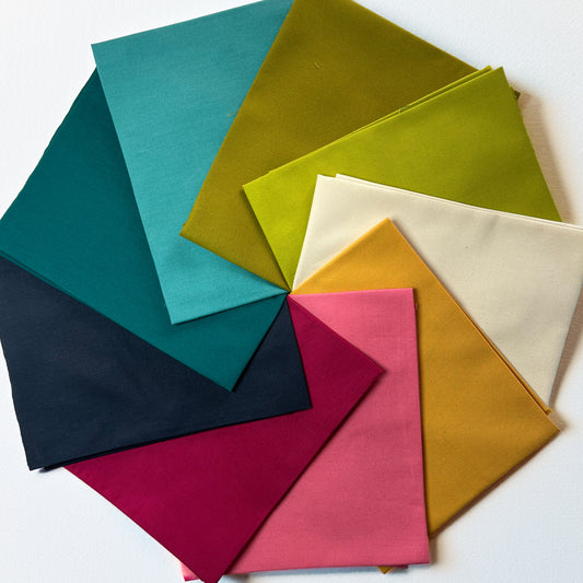 Bella Solids Coordinate Bundle for Sitara by Crystal Manning for Moda Fabrics
