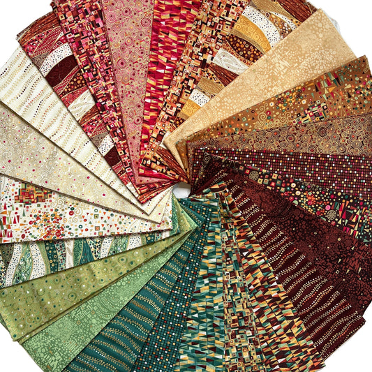 Golden Bundles by Makower UK with Andover Fabrics