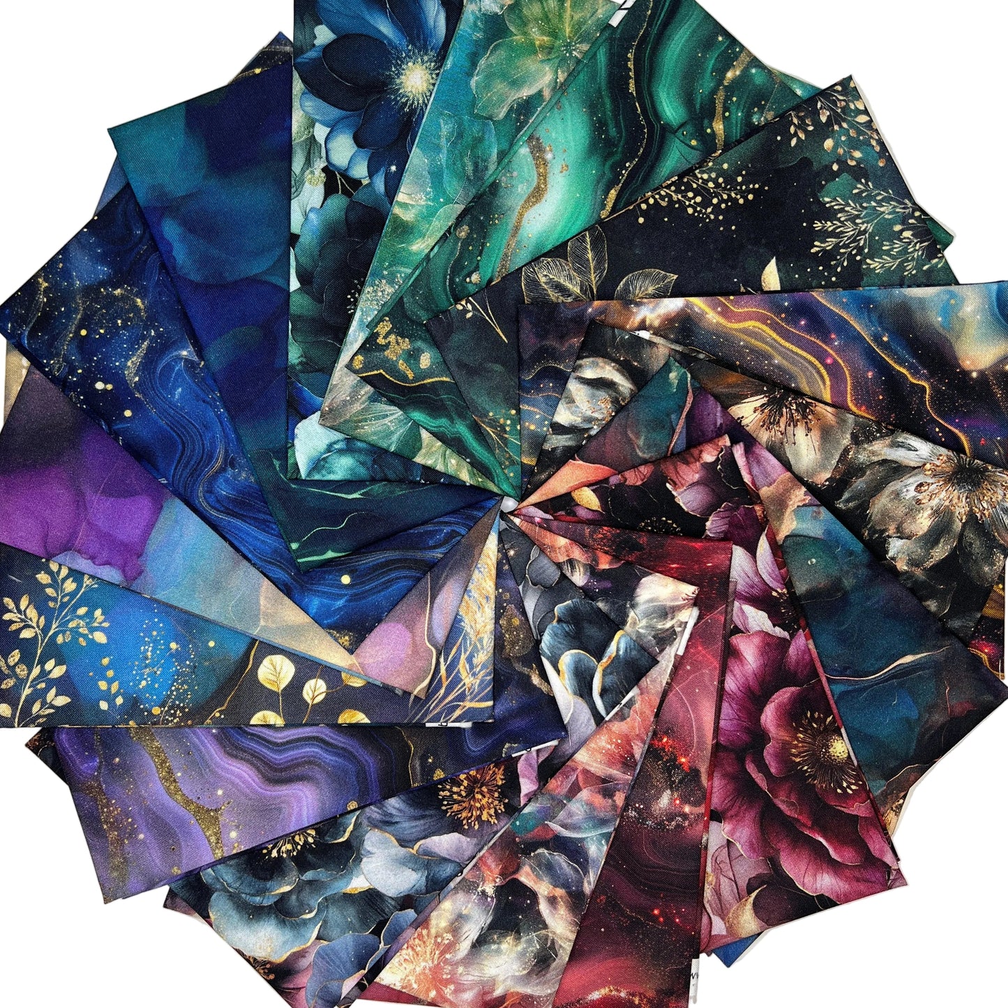 Midnight Flora Bundles by Hoffman Fabrics