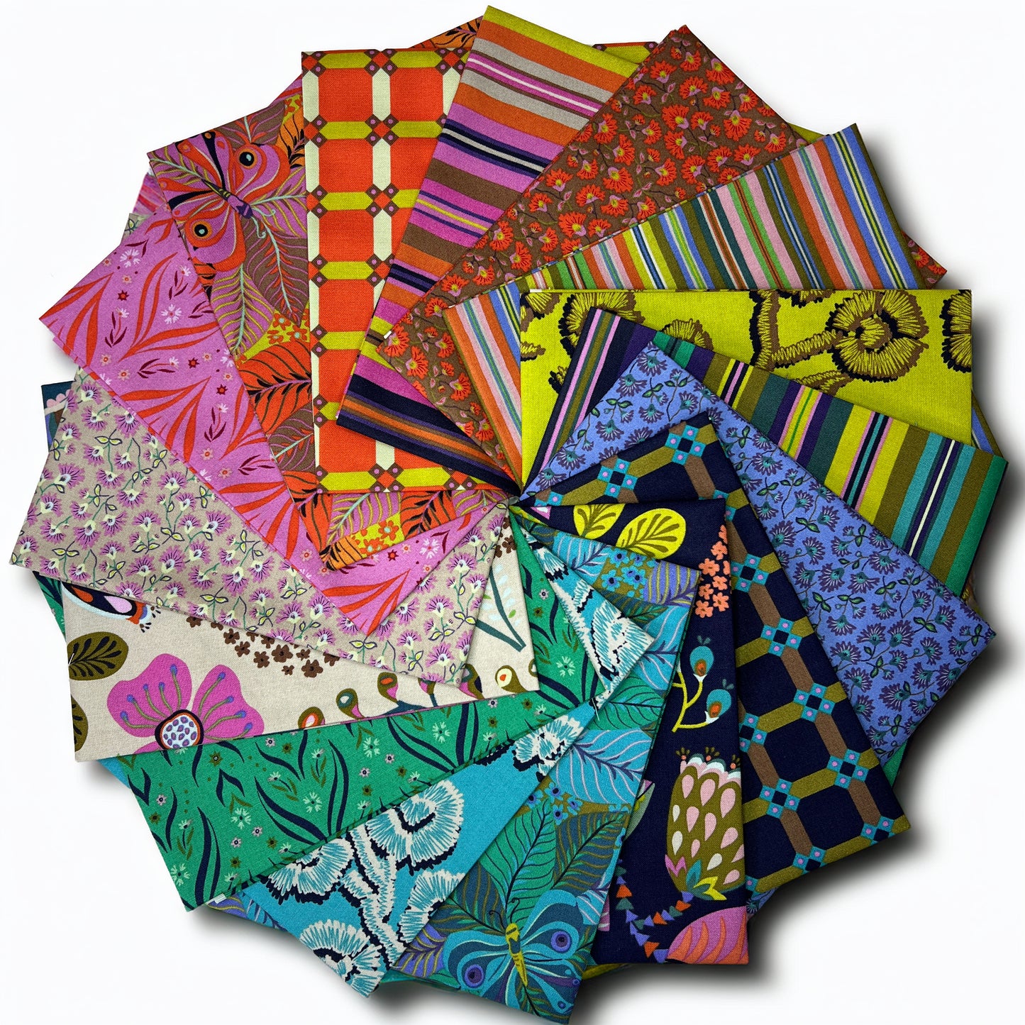 Camouflage Fat Quarter Bundle - by Kathy Doughty with Figo Fabrics