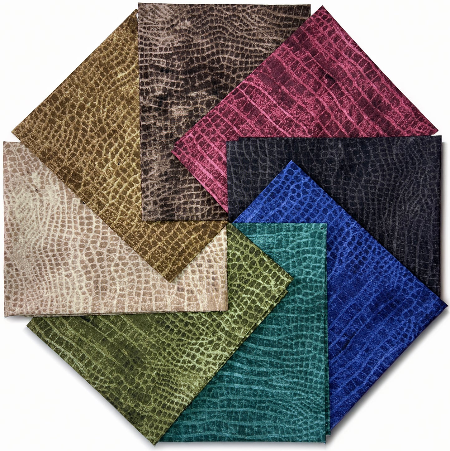 Worn Croc Bundle – 8 Piece Collection by Tim Holtz for FreeSpirit Fabrics