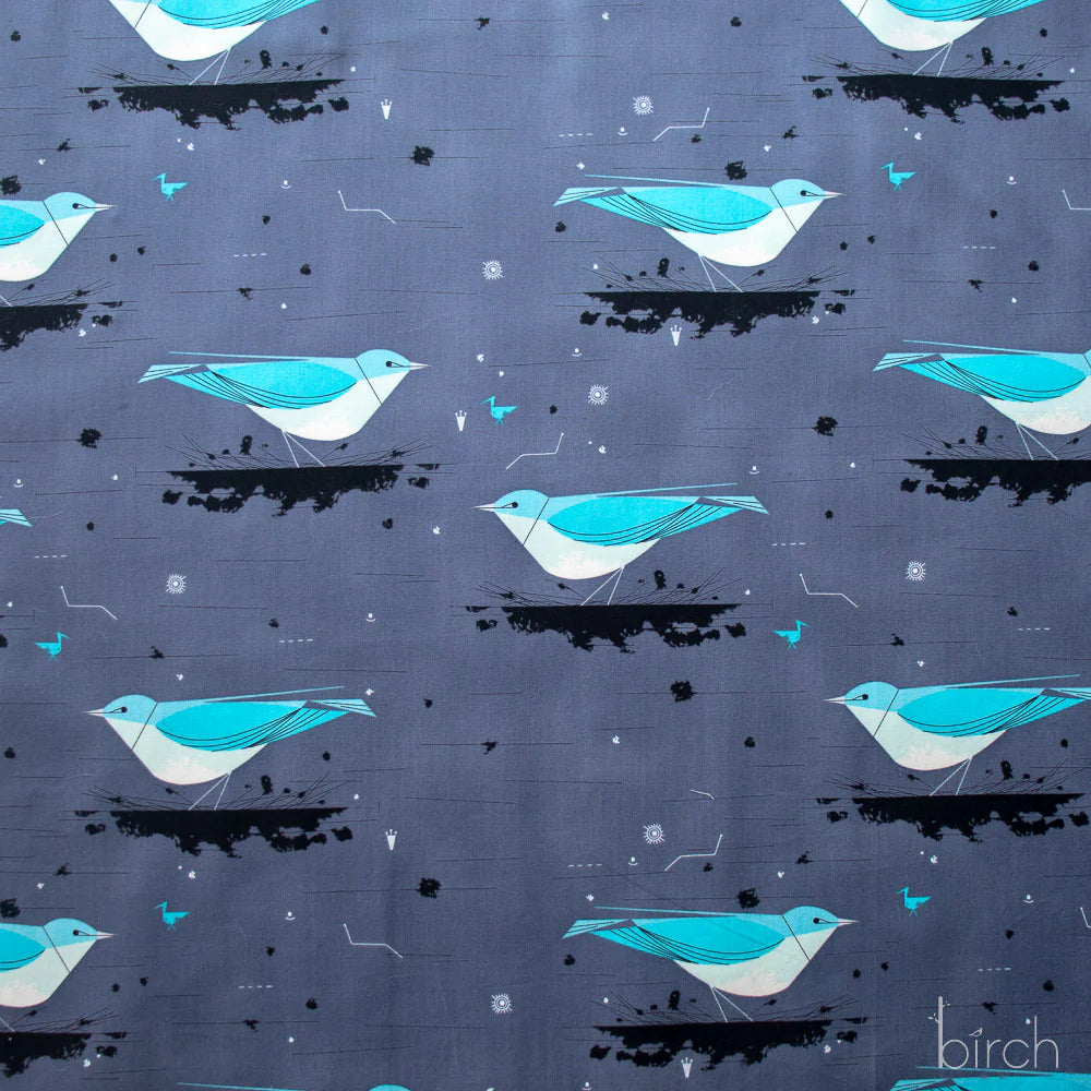 Iconic Vol.2 Poplin - Bundles - by Charley Harper with Birch Organic Fabrics