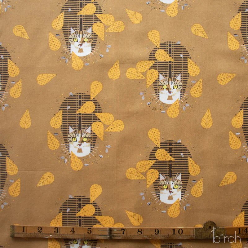 Iconic Vol.2 Poplin - Birdwatcher - by Charley Harper with Birch Organic Fabrics