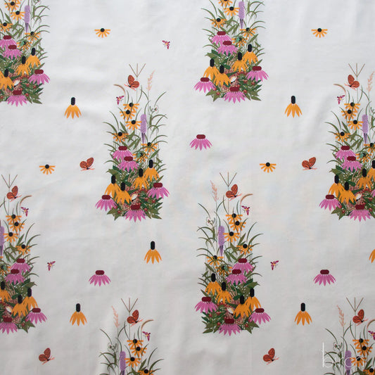 Iconic Vol.2 Poplin - Wildflowers - by Charley Harper with Birch Organic Fabrics