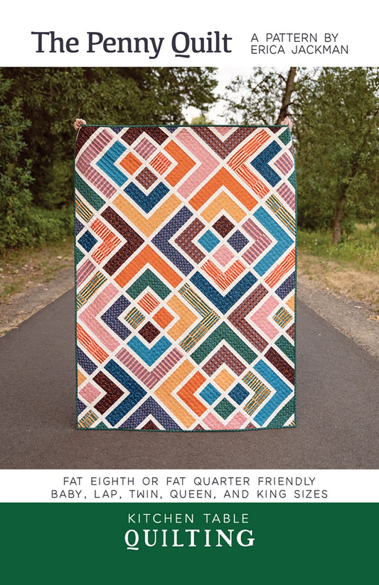 The Penny Quilt Pattern by Kitchen Table Quilting