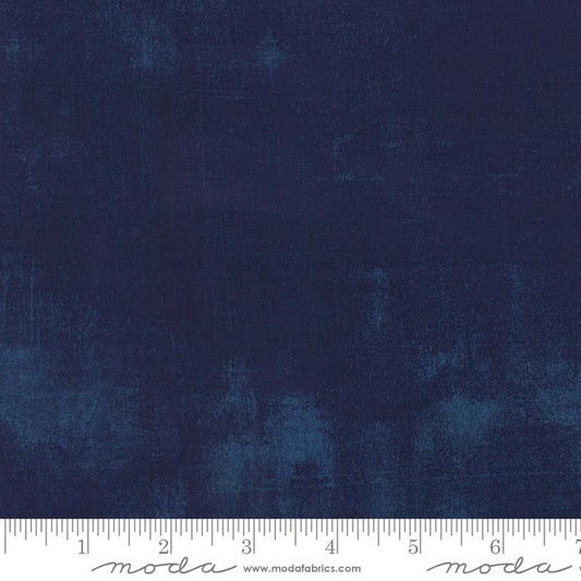 Grunge - Navy - by BasicGrey with Moda Fabric