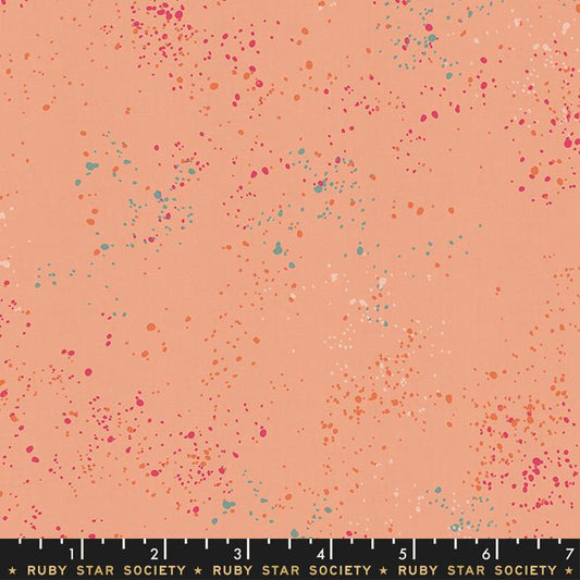 Speckled Fabric - Peach - by Rashida Coleman Hale with Ruby Star Society
