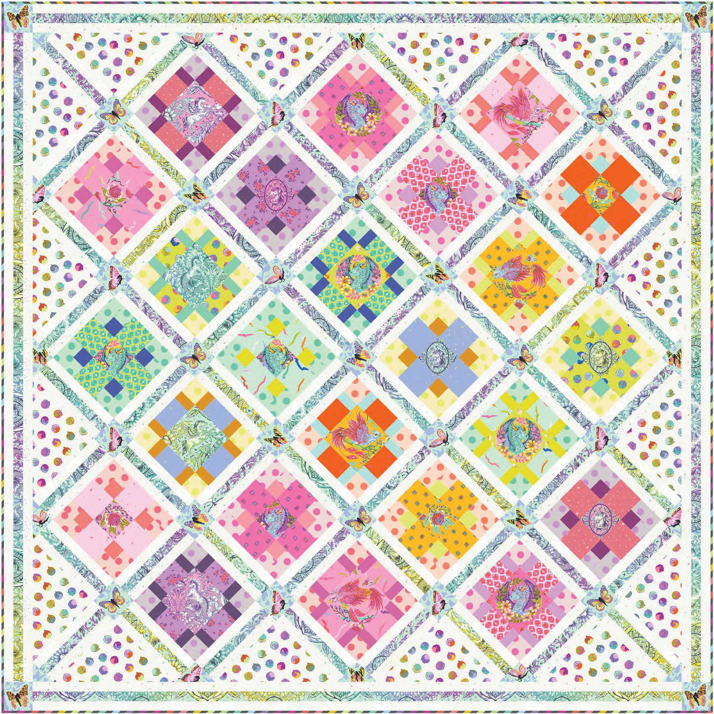 Legendary Quilt Kit by Tula Pink for FreeSpirit Fabrics