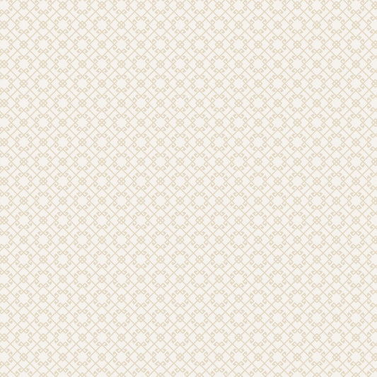 Liberty - Cream Trellis - Frank Lloyd Wright designs with Cloud 9 Organic Fabrics