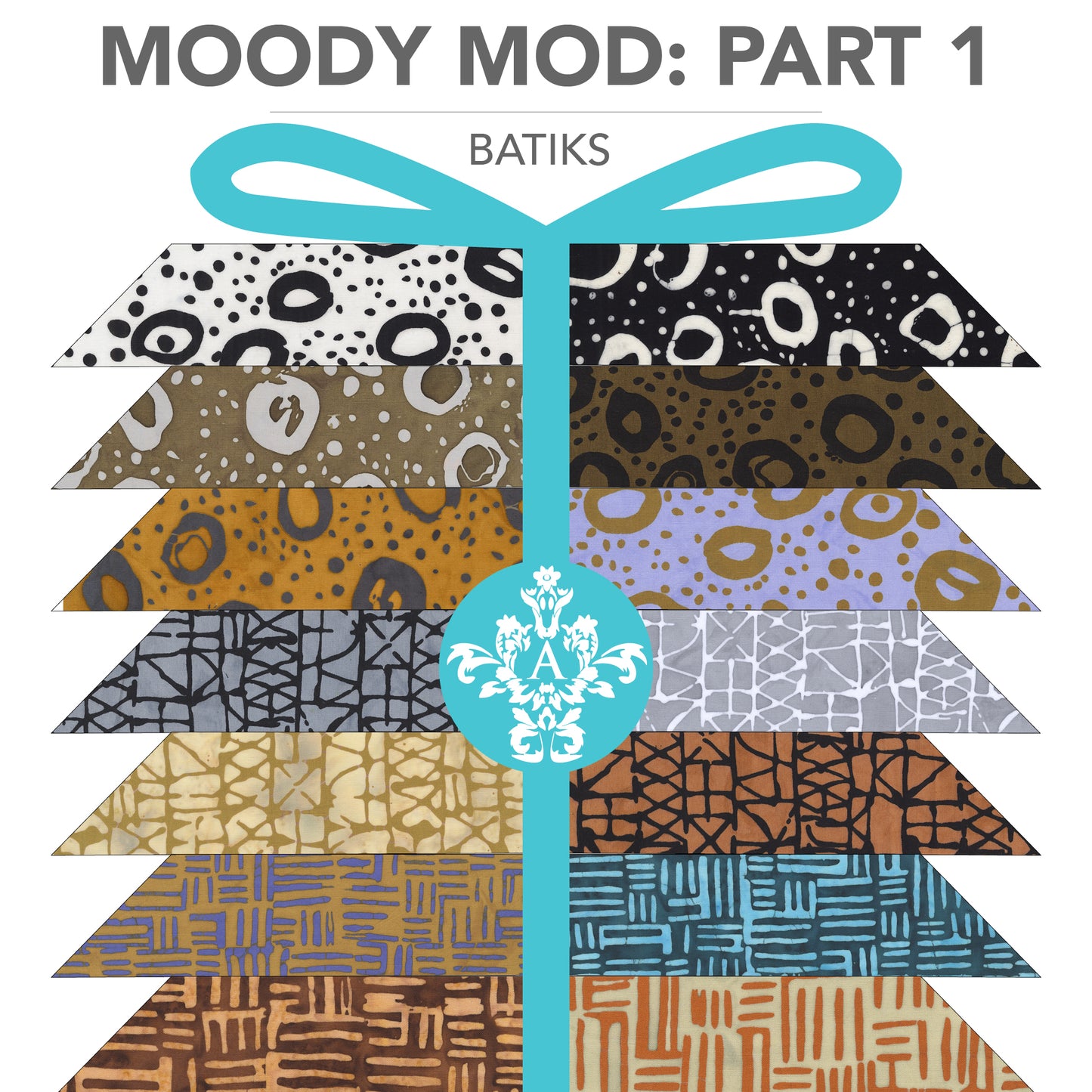 Moody Mod: Part 1 - Bundles - by Marcia Derse with Windham Fabric