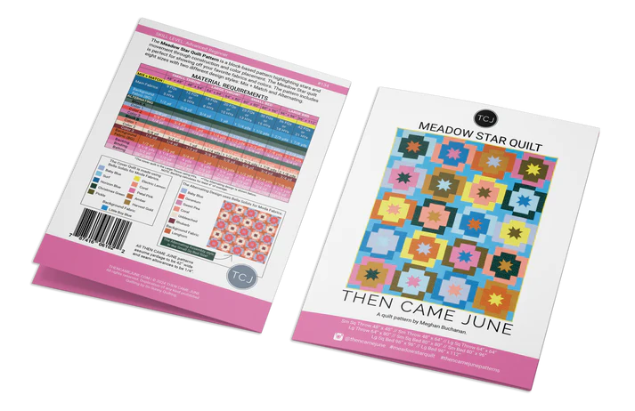 Meadow Star Quilt Pattern by Then Came June