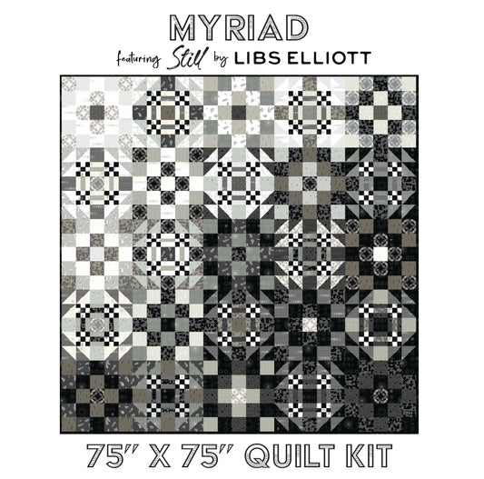 Myriad Quilt Kit – Featuring Libs Elliott’s Still Fabric Collection