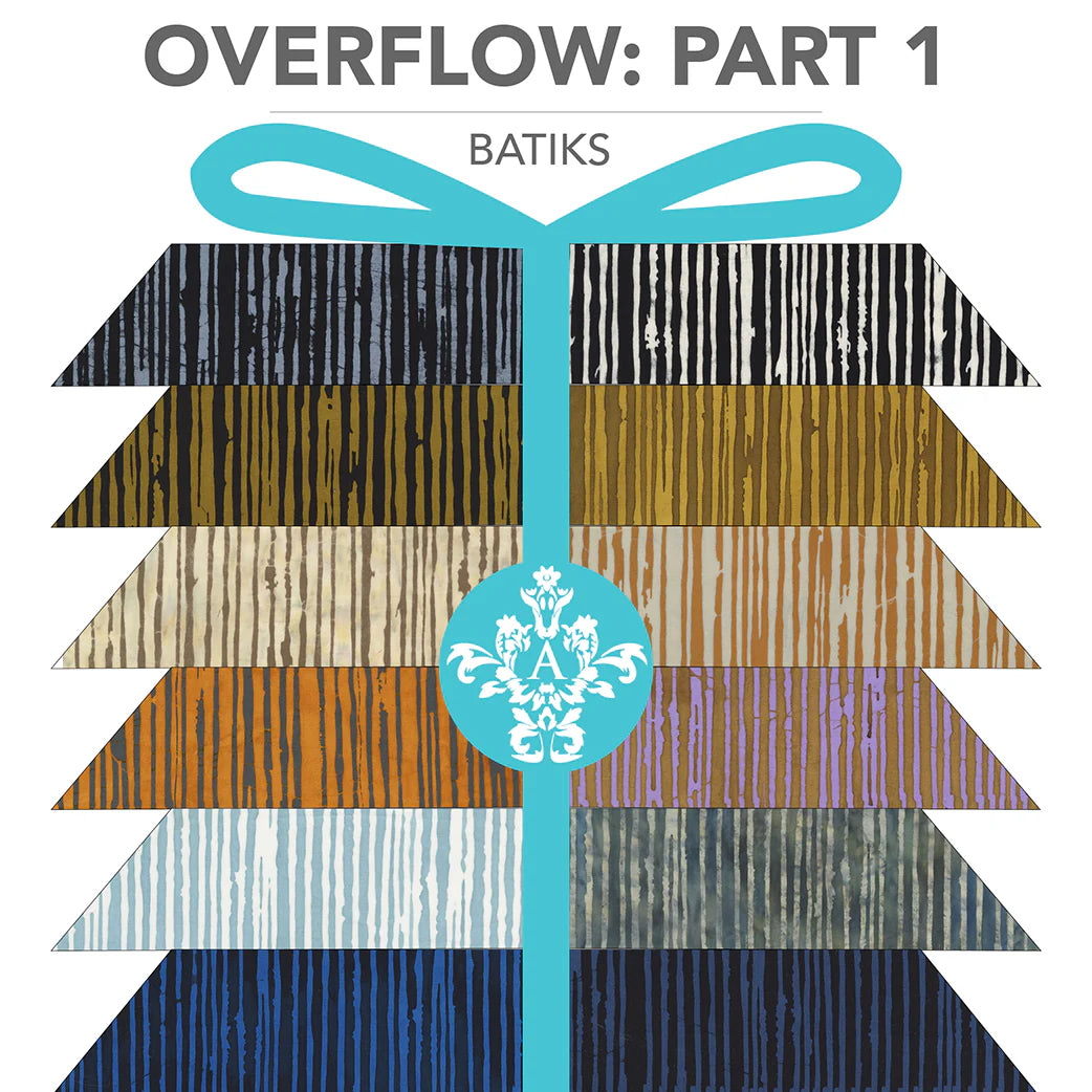 Overflow: Part 1 - Bundles - by Marcia Derse with Windham Fabric