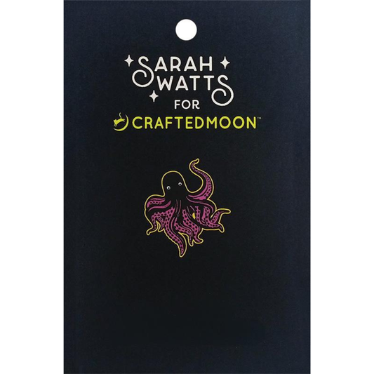 Octopus Pin - by Sarah Watts for Craftedmoon