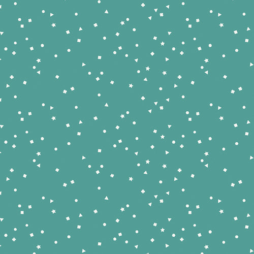 Playroom Fabrics - Teeny Confetti Mint (Half Yard Cut) by Mx Domestic (FKA Mister Domestic)