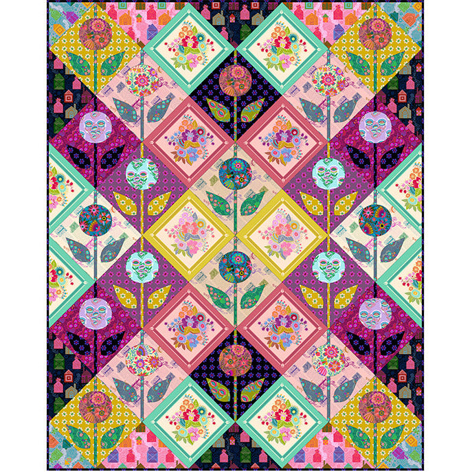 Allegory Quilt Kit - featuring Allegory by Anna Maria Textiles