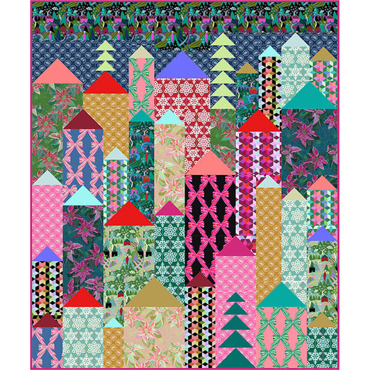 Cozy Christmas Quilt Kit - by Anna Maria Textiles