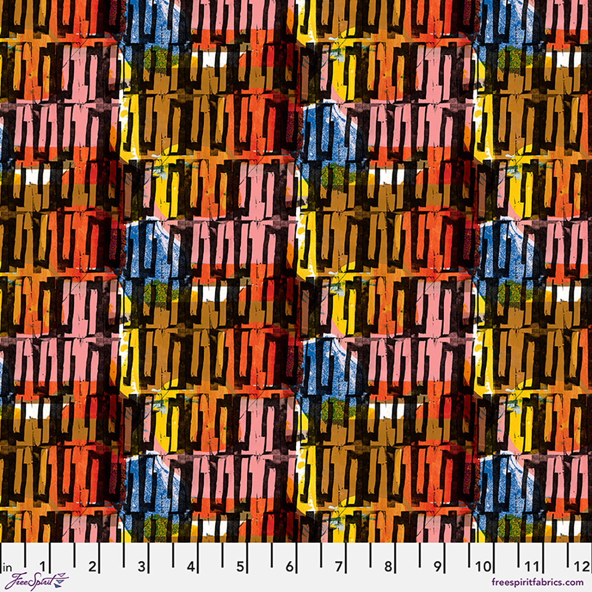 Imprint - Stamp - by E Bond with FreeSpirit Fabrics