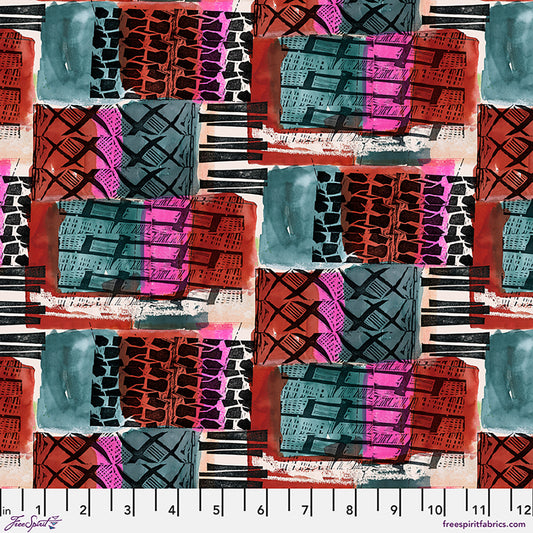 Imprint - Engrave - by E Bond with FreeSpirit Fabrics