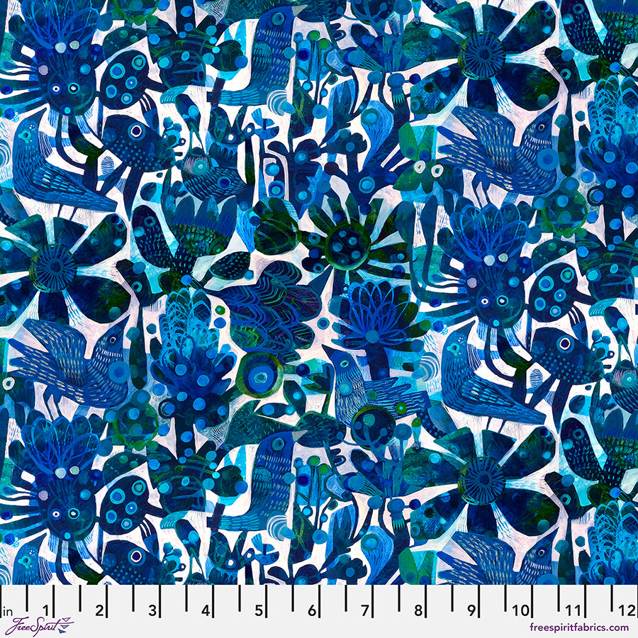 L'Heure Bleue Bundles PRE-ORDER SHIPS JANUARY 2025 by Este MacLeod with Free Spirit Fabrics