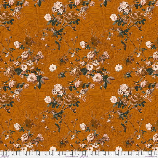 Enrapture - Vining - Spice - by Giucy Giuce with FreeSpirit Fabrics