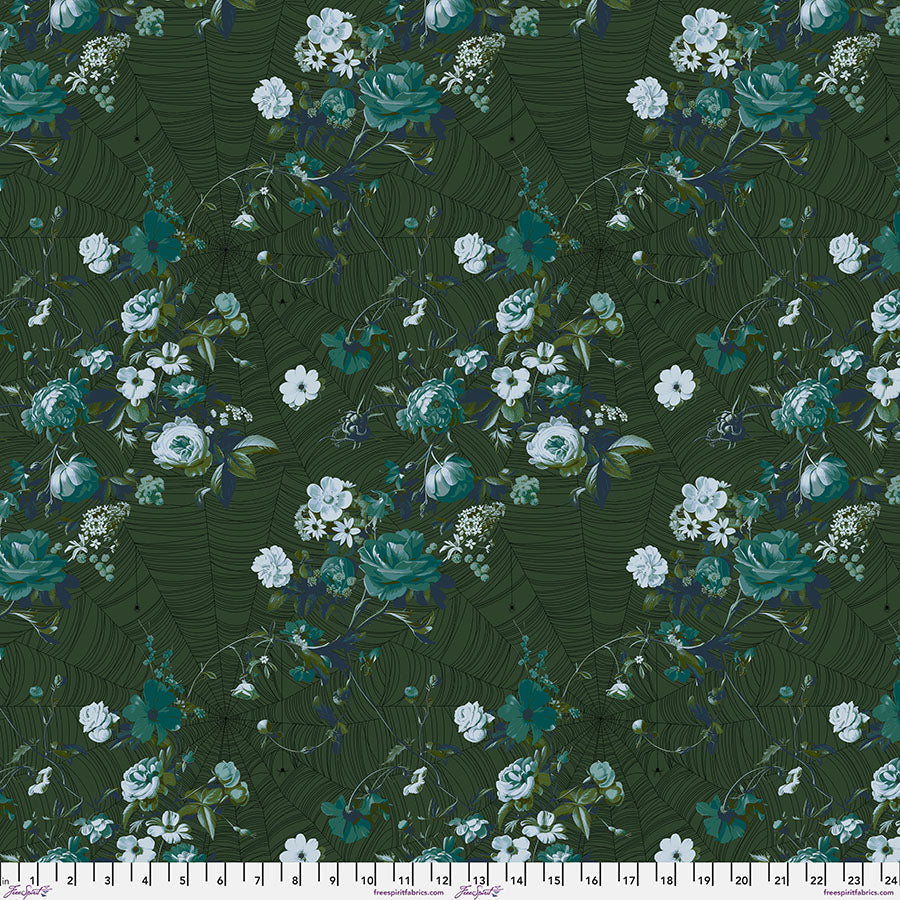 Enrapture - Vining - Verdant - by Giucy Giuce with FreeSpirit Fabrics