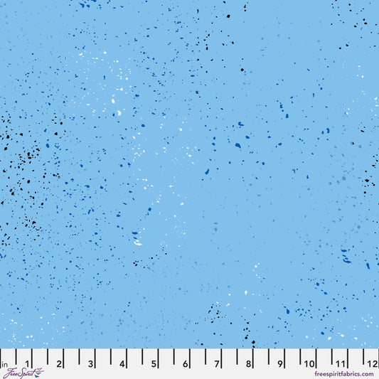 Particles - Baby Blue - by Giucy Giuce with FreeSpirit Fabrics