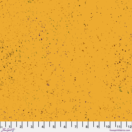Particles - Brass - by Giucy Giuce with FreeSpirit Fabrics