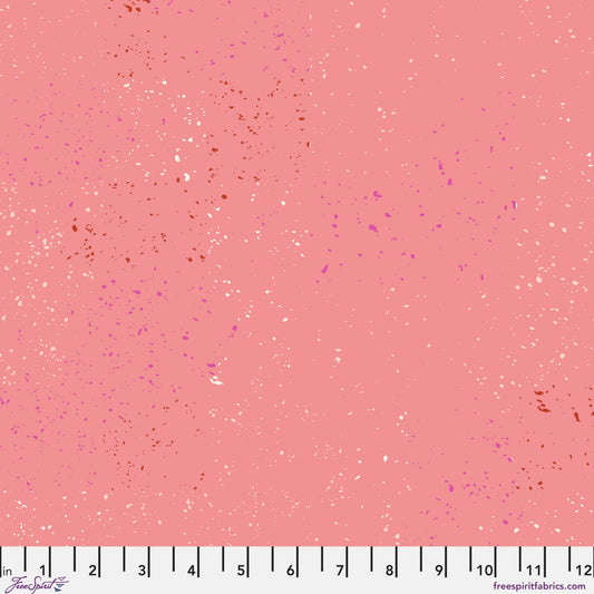 Particles - Grapefruit - by Giucy Giuce with FreeSpirit Fabrics