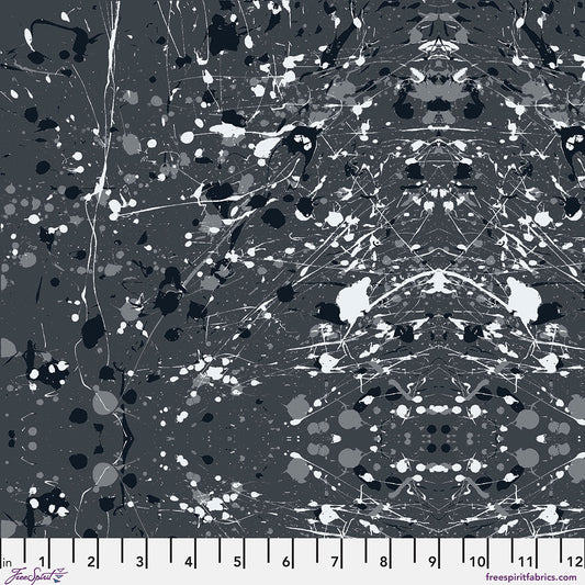 Hue - Rorschach in Storm - by Giucy Giuce with FreeSpirit Fabrics