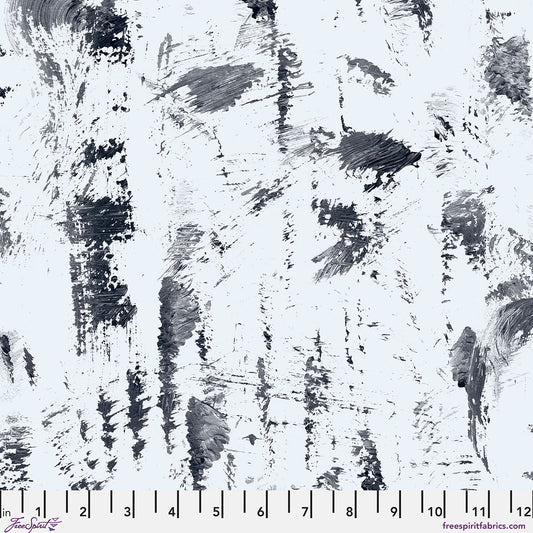 Hue - Brushstrokes in Hue - by Giucy Giuce with FreeSpirit Fabrics