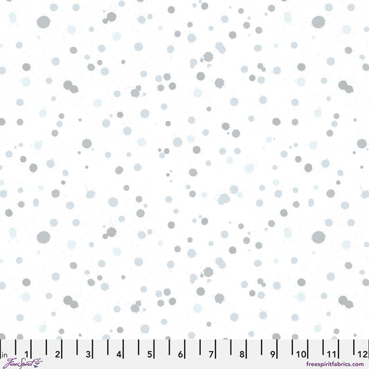 Hue - Drops in Whisper - by Giucy Giuce with FreeSpirit Fabrics