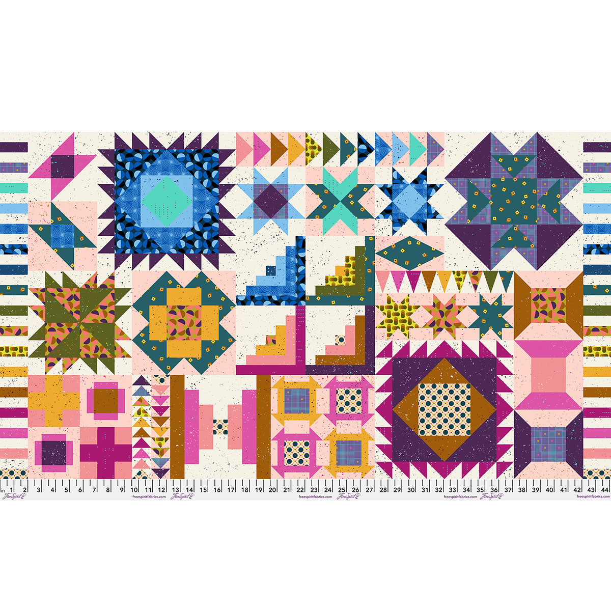 Tchotchkes - Sampler - by Giucy Giuce with FreeSpirit Fabrics
