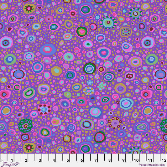 Ode to Roman Glass - Iris - by Kaffe Fassett with FreeSpirit Fabrics - Purple PWGP001.IRIS quilt fabric