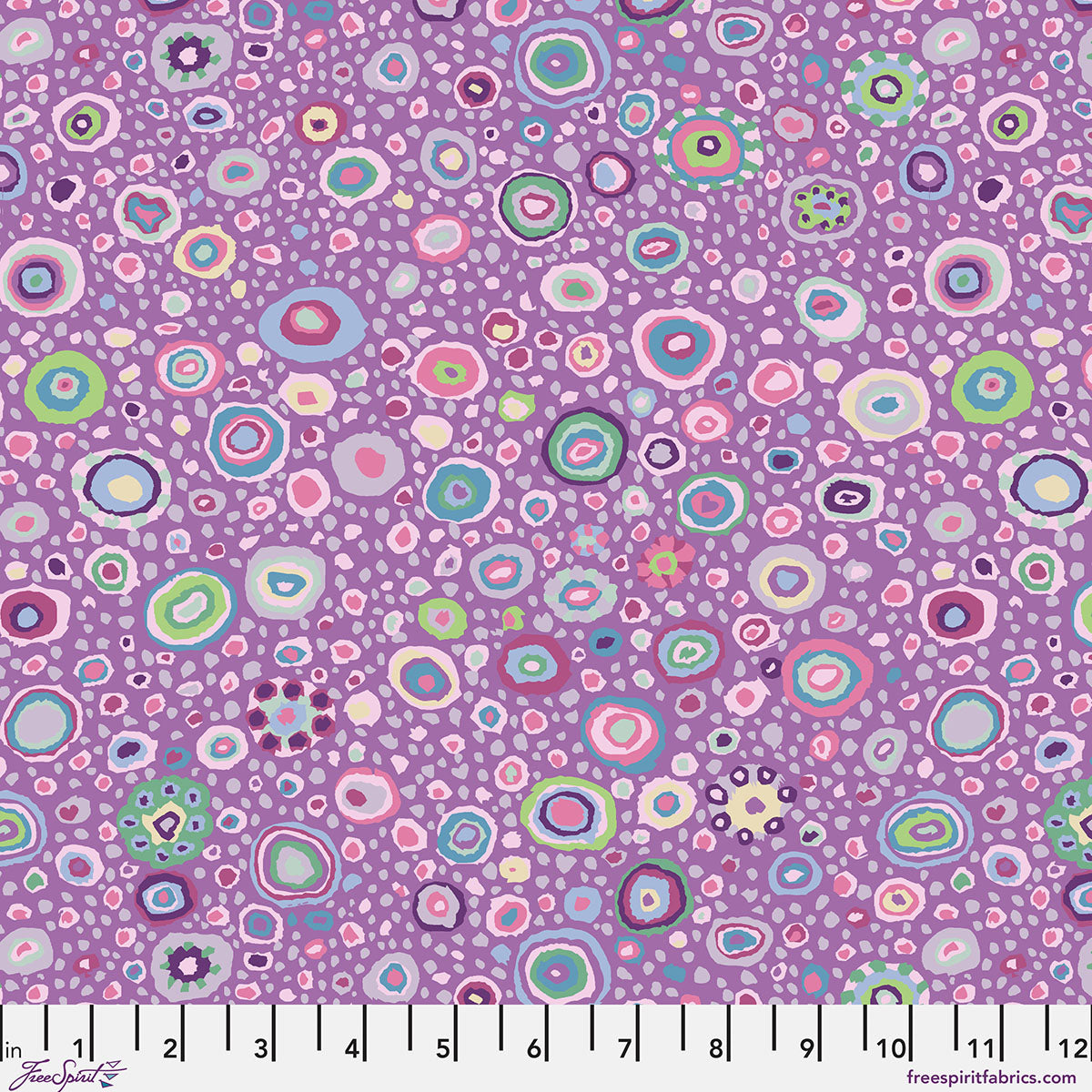 Ode to Roman Glass - Laven - by Kaffe Fassett with FreeSpirit Fabrics - Purple PWGP001.LAVEN quilt fabric