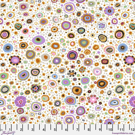 Ode to Roman Glass - Neutral - by Kaffe Fassett with FreeSpirit Fabrics - White PWGP001.NEUTRAL quilt fabric