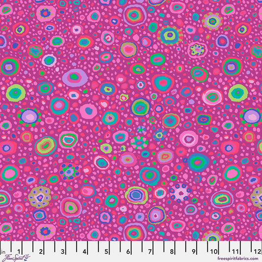 Ode to Roman Glass - Violet - by Kaffe Fassett with FreeSpirit Fabrics - Pink PWGP001.VIOLET quilt fabric
